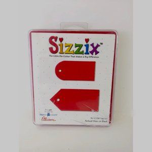 Sizzix Large Red Original Die Cutter Tag Set